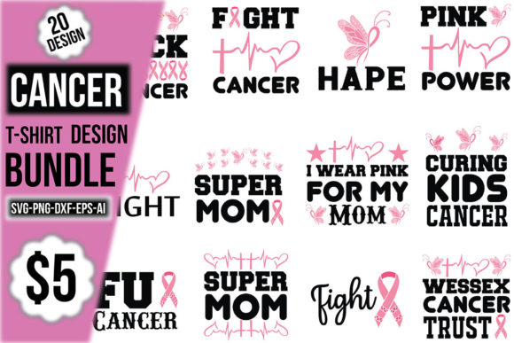 Cancer T-Shirt Design Bundle Review: A Designer’s Perspective