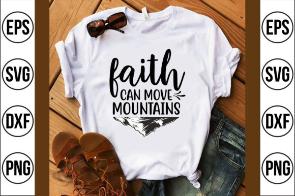 Faith Can Move Mountains 2: A Thoughtful Embroidery Design for Real Projects