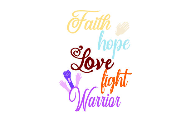 FAITH -HOPE-LOVE-FIGHT-WARRIOR Embroidery Design Review