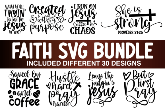 Faith SVG Bundle 10 Design Review for Real Projects