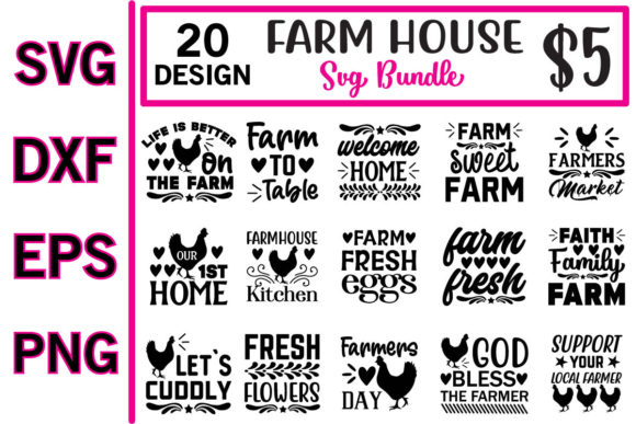 Farm House SVG Bundle Review for Real Embroidery Projects