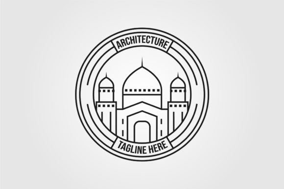 Islamic Symbol Logo Line Art Vector Review for Real Projects