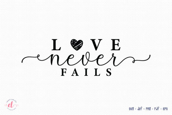 Love Never Fails Faith SVG Cut File Review for Real Projects